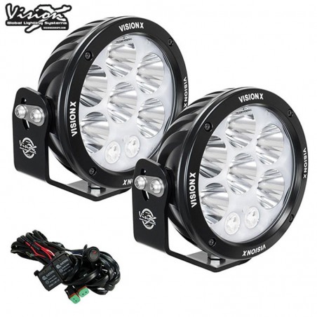 Kit phares LED Cannon 6.7" Adventure 160 Watts