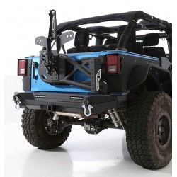 Pare-chocs arrière + Support Roue de secours Smittybilt XRC GEN2 Jeep Wrangler JK