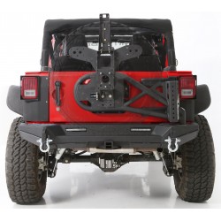 Pare-chocs arrière + Support Roue de secours Smittybilt XRC GEN2 Jeep Wrangler JK