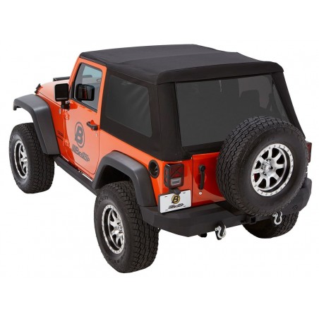 Bâche Bestop Trektop NX Glide Black Diamond Jeep Wrangler JK 2 portes