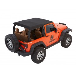 Bâche Bestop Trektop NX Glide Black Diamond Jeep Wrangler JK 2 portes