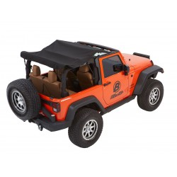 Bâche Bestop Trektop NX Glide Black Diamond Jeep Wrangler JK 2 portes