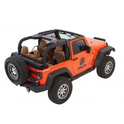 Bâche Bestop Trektop NX Glide Black Diamond Jeep Wrangler JK 2 portes