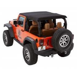 Bâche Bestop Trektop NX Glide Black Diamond Jeep Wrangler JK 2 portes