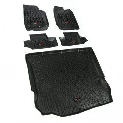 Kit tapis de sol 5 pièces Rugged Ridge pour Jeep Wrangler JK