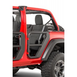 Demi-portes acier tubulaires Fortis Rugged Ridge pour Jeep Wrangler JL 2018-2021