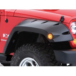 Extensions d'ailes Bushwacker Pocket Style Jeep Wrangler JK 2 portes 2007-2017