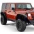 Extensions d'ailes Bushwacker Flat Style Jeep Wrangler JK Unlimited