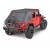 Extensions d'ailes Bushwacker Flat Style Jeep Wrangler JK Unlimited