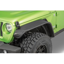 Extensions d'ailes Plates Bushwacker Jeep Wrangler JL 2 et 4 portes 2018-2021