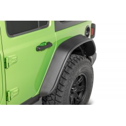 Extensions d'ailes Plates Bushwacker Jeep Wrangler JL 2 et 4 portes 2018-2021
