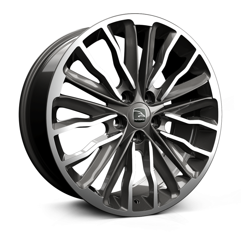 Jante aluminium Hawke Harrier Gumetal 22 pouces Jante aluminium Hawke Harrier Gumetal 22 pouces