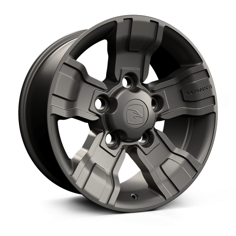 Jante aluminium Hawke Osprey Matt Gunmetal 18 pouces Jante aluminium Hawke Osprey Matt Gunmetal 18 pouces