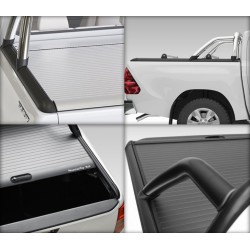 Couvre benne rideau Roll Top Mountain Top Noir Volkswagen Amarok