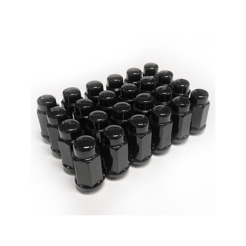 Ecrou de roue noir pour tous véhicules 4x4 Ecrou de roue noir pour tous véhicules 4x4
