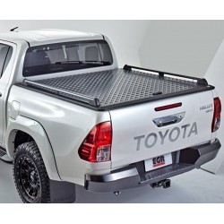 Couvre benne aluminium EGR Black Powder Coated Toyota Hilux 2016-2020