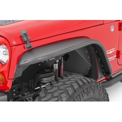 Extensions d'ailes acier tubulaires Rough Country Jeep Wrangler JK