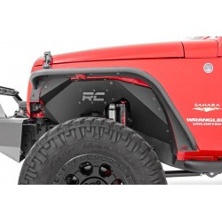 Extensions d'ailes acier tubulaires Rough Country Jeep Wrangler JK