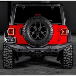 Pare-chocs arrière aluminium Rival pour Jeep Wrangler JL 2018-2024