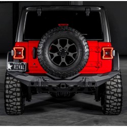 Pare-chocs arrière aluminium Rival pour Jeep Wrangler JL 2018-2022