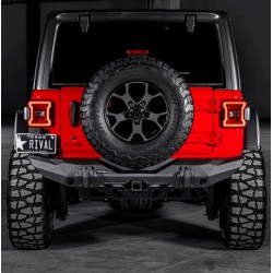 Pare-chocs arrière aluminium Rival Jeep Wrangler JL 2018-2022