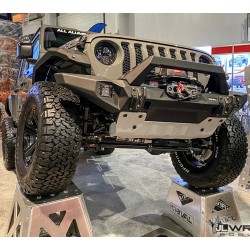 Pare-chocs avant aluminium Rival avec Leds Jeep Wrangler JK/JL