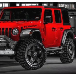 Marchepieds aluminium Rock Sliders Rival Jeep Wrangler JL 2018-2022