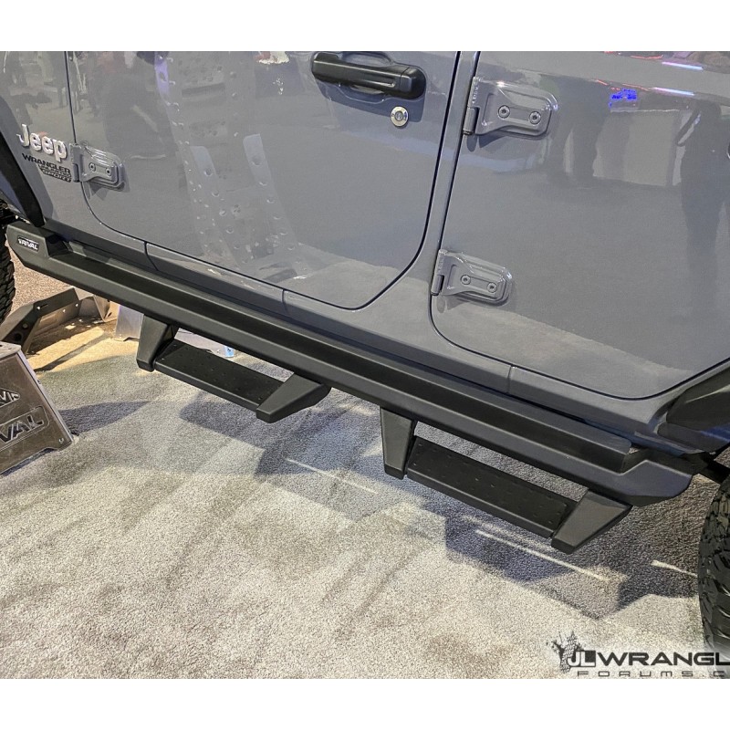 Marche Pieds Jeep Wrangler 4 Portes Jl 2018 Aujourd Hui Aluminium Nws