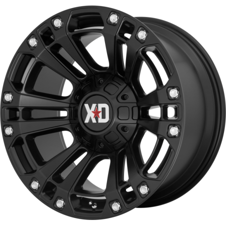 Jante aluminium KMC XD851 Monster 3 Matte Black