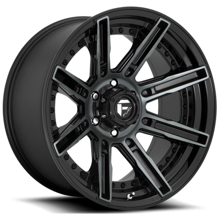 Jante Fuel Off-Road Rogue D708 Gloss Black Brushed
