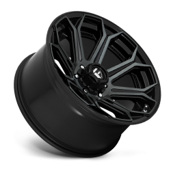 Jante Fuel Off-Road Siege D704 Gloss Black Brushed