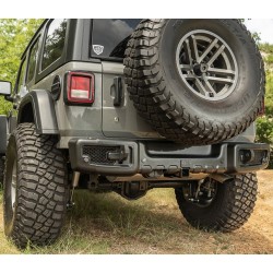 Pare-chocs arrière acier Spartacus Rugged Ridge Jeep Wrangler JL 2018-2022