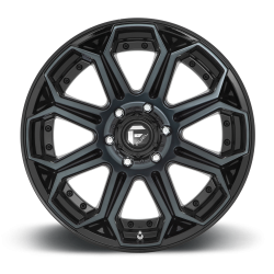 Jante Fuel Off-Road Siege D704 Gloss Black Brushed