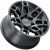 Jante aluminium Black Rhino Ridge Matte Black