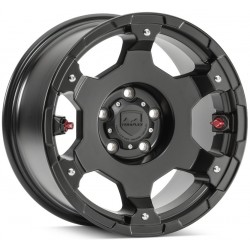 Teraflex Deluxe Nomad Wheel in Metallic Black for 07-20 JL, JK, JT