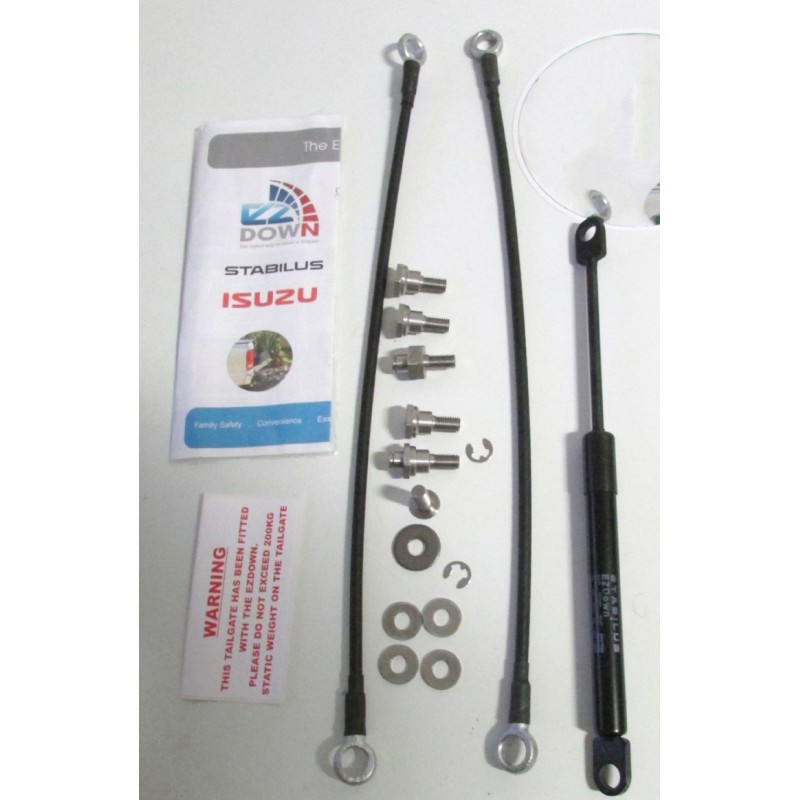 Kit verin d'assistance hayon arrière pour Isuzu D-Max de 2012 à 2020 Kit verin d'assistance hayon arrière pour Isuzu D-Max de 2012 à 2020