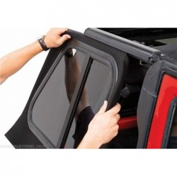 Bâche Trektop Pro Hybrid Black Twill Jeep Wrangler JK 4 portes