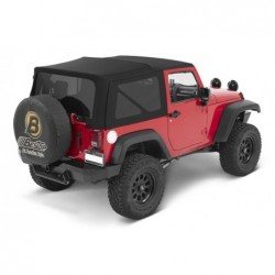 Bâche Supertop NX Bestop Black Diamond Jeep Wrangler JK 2 portes