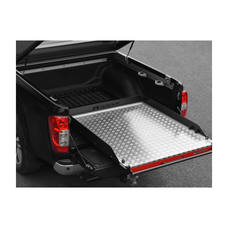 Plateau de benne coulissant Carryboy pour tous pick-up double-cabine Plateau de benne coulissant Carryboy pour tous pick-up double-cabine