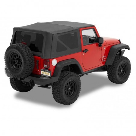 Bâche Supertop NX Bestop Black Diamond Jeep Wrangler JK 2 portes