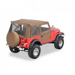 Bâche Supertop Classic Spice Bestop avec portes Jeep Wrangler YJ