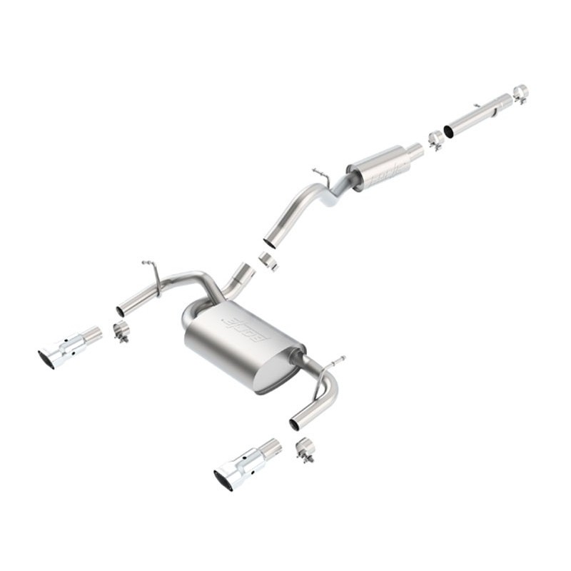 Echappement Borla Jeep Wrangler JK 2007-2011 Echappement Borla Jeep Wrangler JK 2007-2011