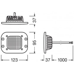 Phares led intégrés pour pare-chocs avant Rival