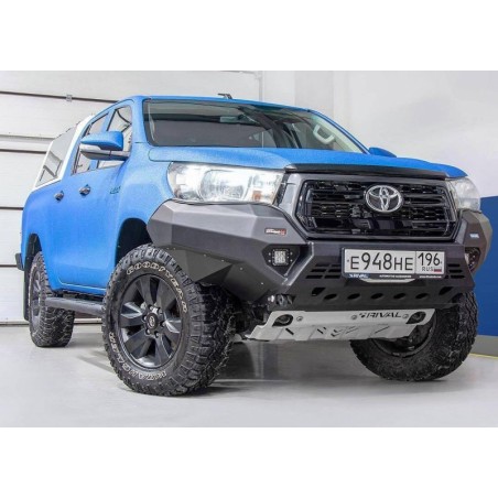 Pare-chocs avant aluminium Rival pour Mitsubishi L200 2015-2018