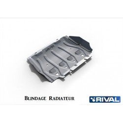 Blindages de protection aluminium Rival Radiateur pour Ford Ranger T6