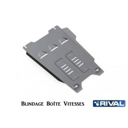 Blindages de protection aluminium Rival Boîte Vitesses pour Isuzu D-Max