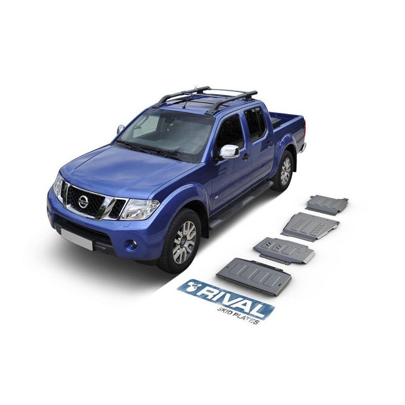 Blindages aluminium Rival pour Nissan Navara D40 2005-2015