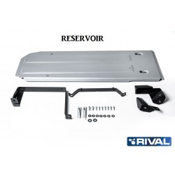 Blindages de protection aluminium Rival Reservoir pour Nissan NP300