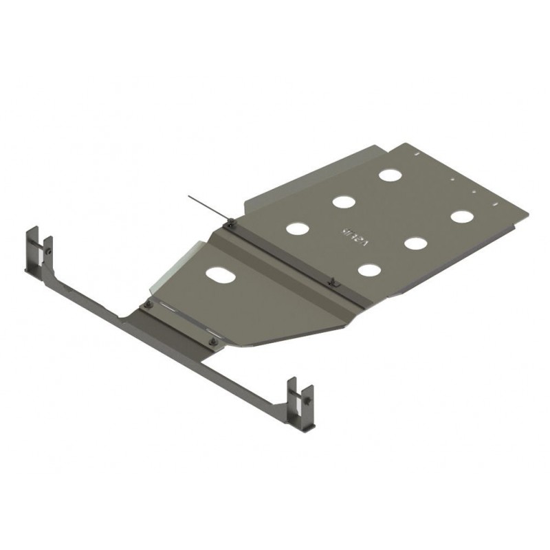 Blindage aluminium boîtes vitesses transfert Asfir pour Navara D40 Blindage aluminium boîtes vitesses transfert Asfir pour Navara D40