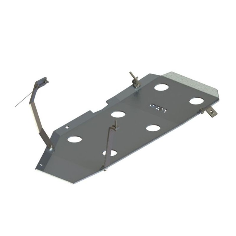 Blindage aluminium réservoir Asfir pour Nissan Navara D40 Blindage aluminium réservoir Asfir pour Nissan Navara D40